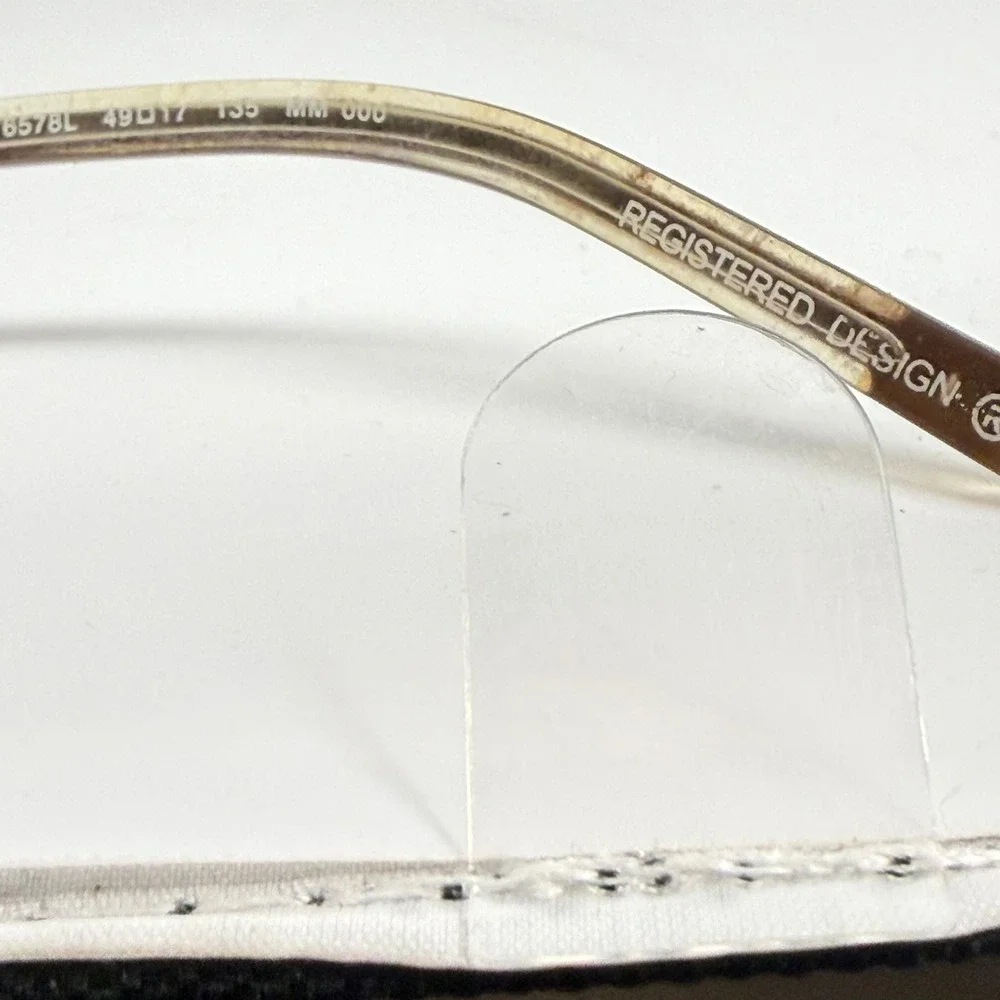 Lighttec Morel France 6578L Brown Rimless Eyeglasses Frames 49-17-135